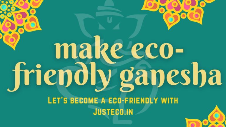 make eco-friendly ganesha
