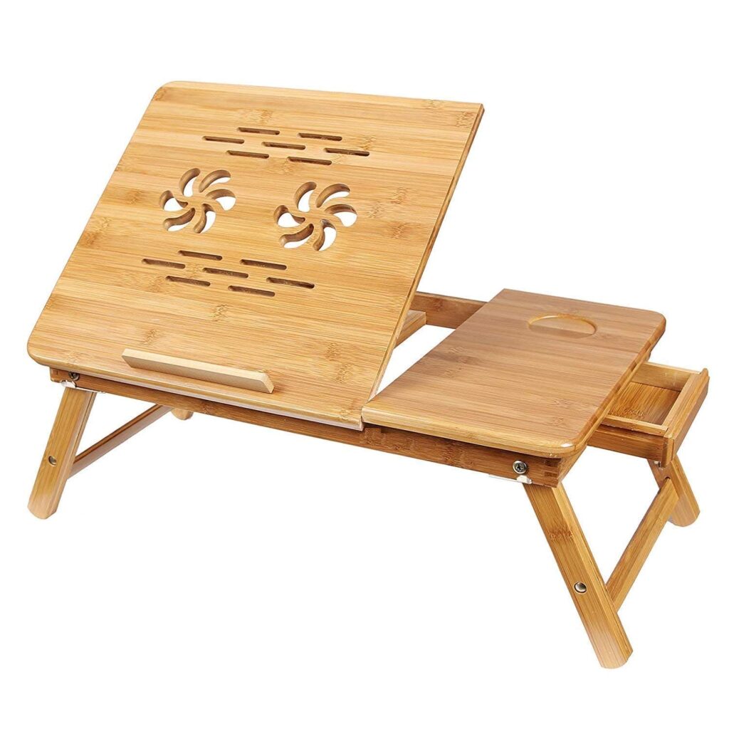 Bamboo lap desk