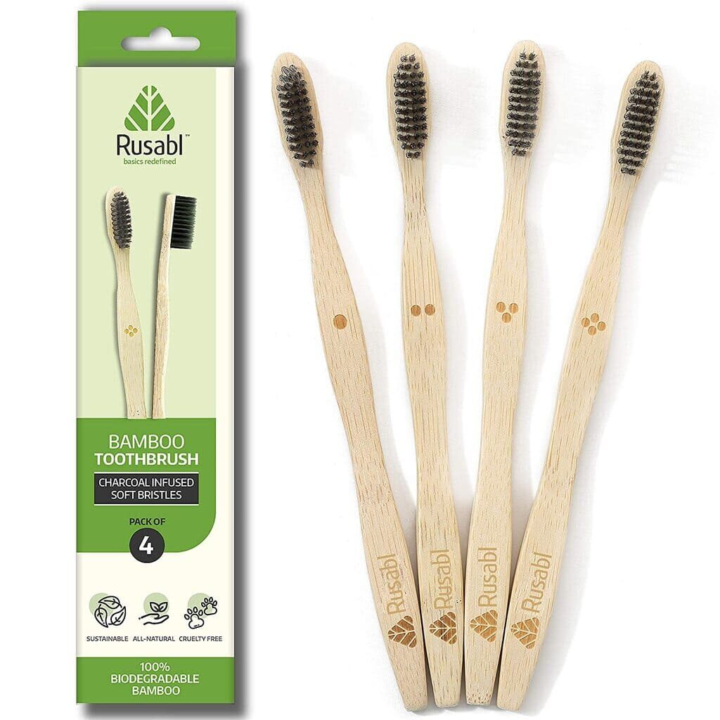 Rusabl Bamboo Toothbrush