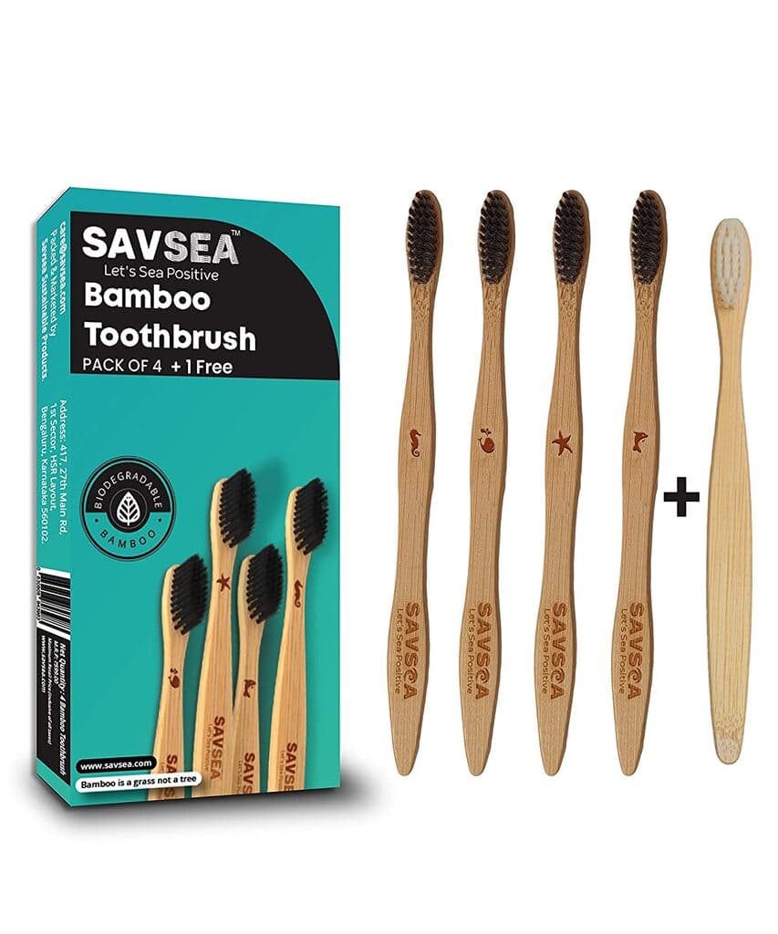 SavSea Bamboo toothbrush