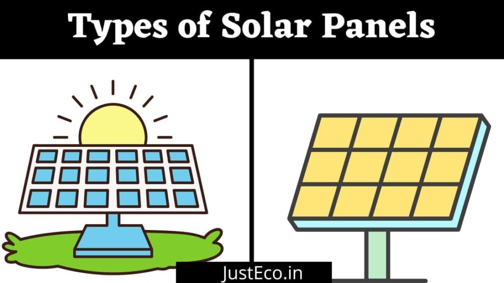 types of solar panels