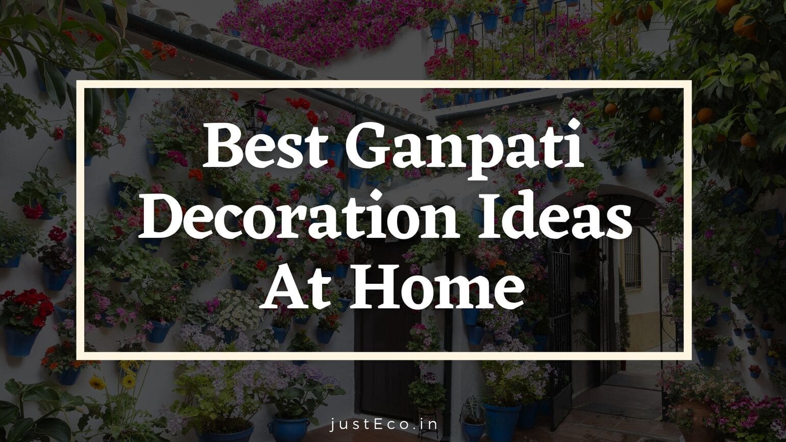 15 Ganpati Decoration Ideas | Eco Friendly Decoration for Ganpati at Home,  Navratri, decoration Idea - YouTube