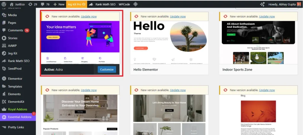 Astra WordPress Theme