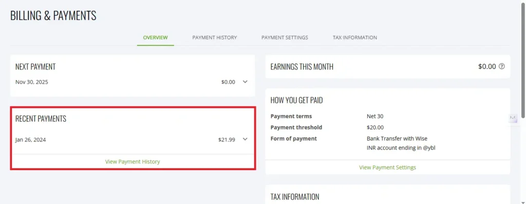 ezoic payment proof